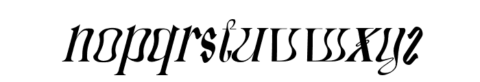 StraratEleganteFont-Italic Font LOWERCASE