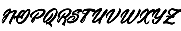 Strash Font UPPERCASE