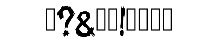 Straw Doll Regular Font OTHER CHARS