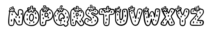 Strawberry By Squeeb Cr Regular Font UPPERCASE
