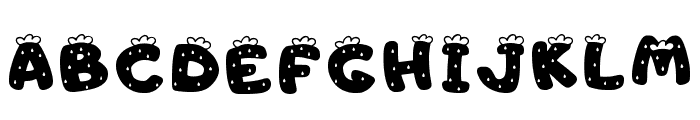 Strawberry Font Regular Font LOWERCASE