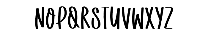 Strawberry House Font LOWERCASE
