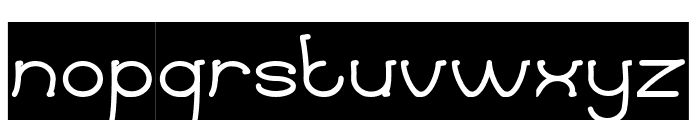 Strawberry-Inverse Font LOWERCASE