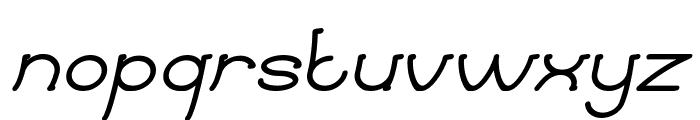 Strawberry Italic Font LOWERCASE
