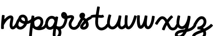 Strawberry SCARLETT Font LOWERCASE