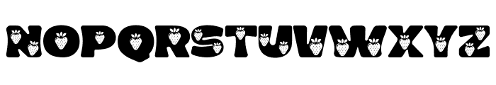 Strawpy Font LOWERCASE