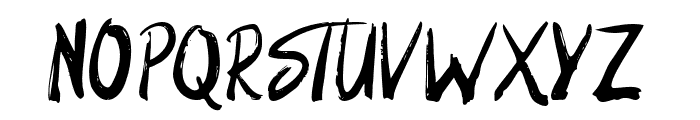 Stray Crows Font UPPERCASE