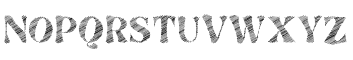 Streak Inside Regular Font UPPERCASE