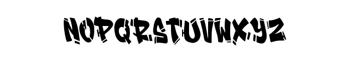 Streamzy Font LOWERCASE