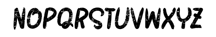 Street Grunge Font UPPERCASE