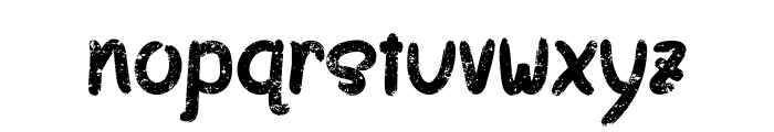 Street Grunge Font LOWERCASE