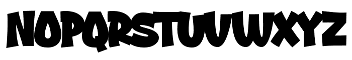 StreetDrips-Regular Font LOWERCASE