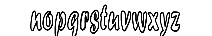 StreetGhost Font LOWERCASE