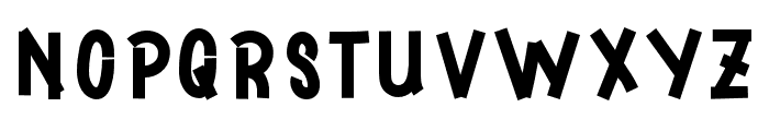 StreetHustle-Regular Font UPPERCASE