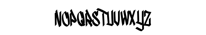 Streetag Font LOWERCASE