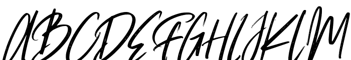 Streetella Italic Font UPPERCASE