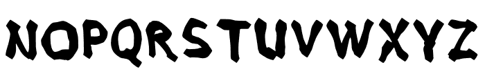 Streetwarx Regular Font UPPERCASE