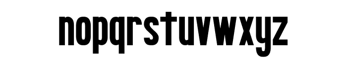 Strength Regular Font LOWERCASE