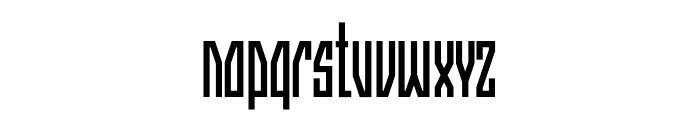 Stricttype Font LOWERCASE