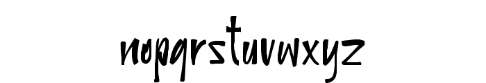 Striga Alafia Font LOWERCASE