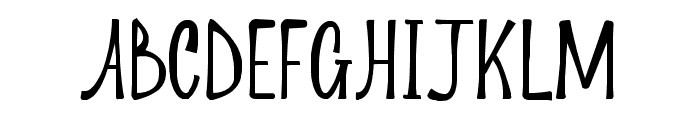 StrigaAlafia Font UPPERCASE