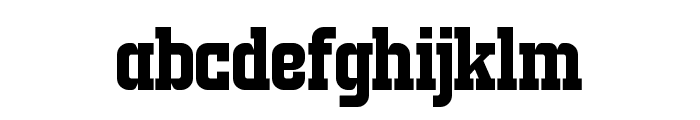 StrikeCatch-Regular Font LOWERCASE