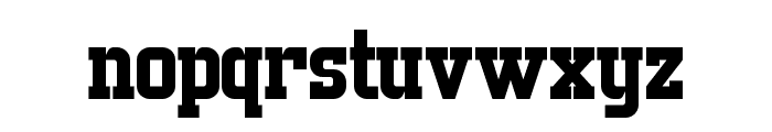 StrikeCatch-Regular Font LOWERCASE