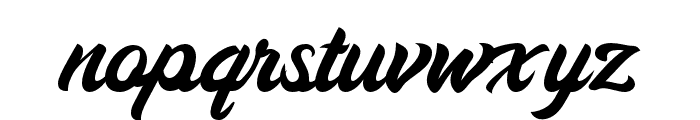 Strikeout Font LOWERCASE