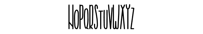 String Beans Font LOWERCASE