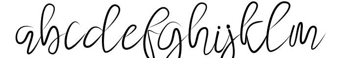 String Love Font LOWERCASE