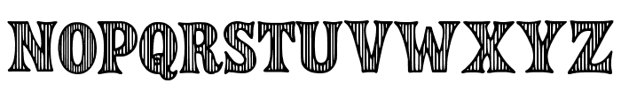 Stripy By Squeeb Creati Regular Font LOWERCASE
