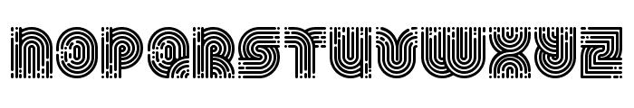 Stripy Matey Regular Font LOWERCASE