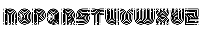 StripyMatey-Regular Font UPPERCASE