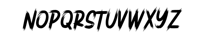 Strokers Font LOWERCASE