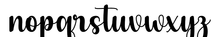 Strolling Font LOWERCASE