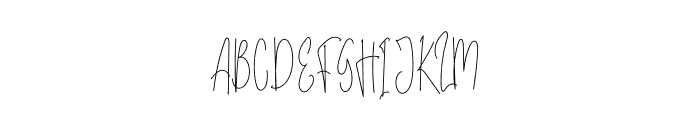 Stromeria Font UPPERCASE