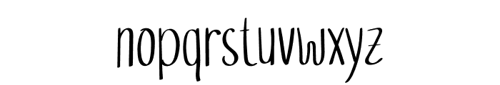 Strong Boys Font LOWERCASE