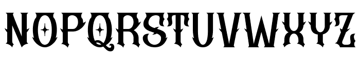 Strong Master Font LOWERCASE