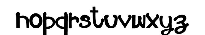 Strong Mellow Font LOWERCASE