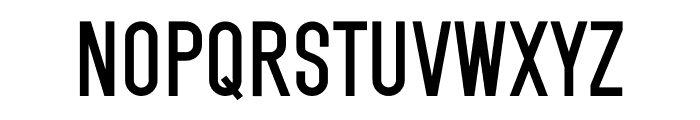 Strong Subline Font LOWERCASE