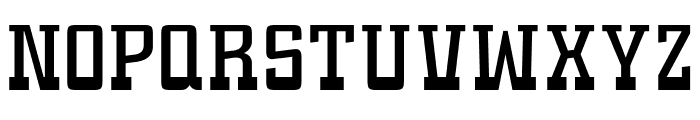 Strong Team Thin Font UPPERCASE