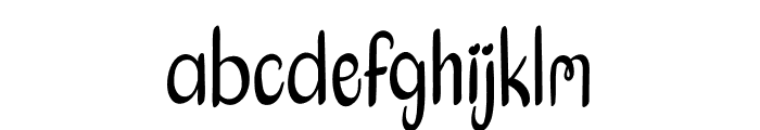 Strong Woman Font LOWERCASE