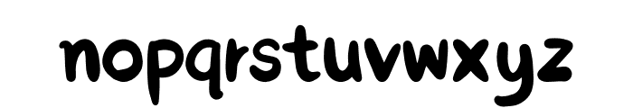 StrongCute01 Font LOWERCASE