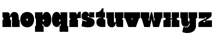 StrongDisplay-Condensed Font LOWERCASE