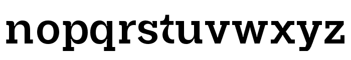 StrongDisplay-Medium Font LOWERCASE