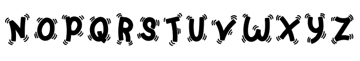 StrongGirlBrush-Regular Font UPPERCASE