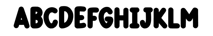 StrongGirl Font LOWERCASE