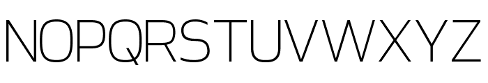 Strongend Extra Light Font LOWERCASE
