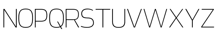 Strongend Thin Font LOWERCASE