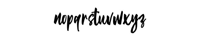Strongwild Font LOWERCASE
